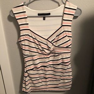 Adorable stripped tank.